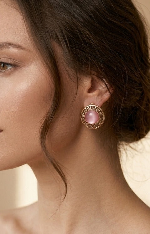 ER 76 Grecian Blush Studs