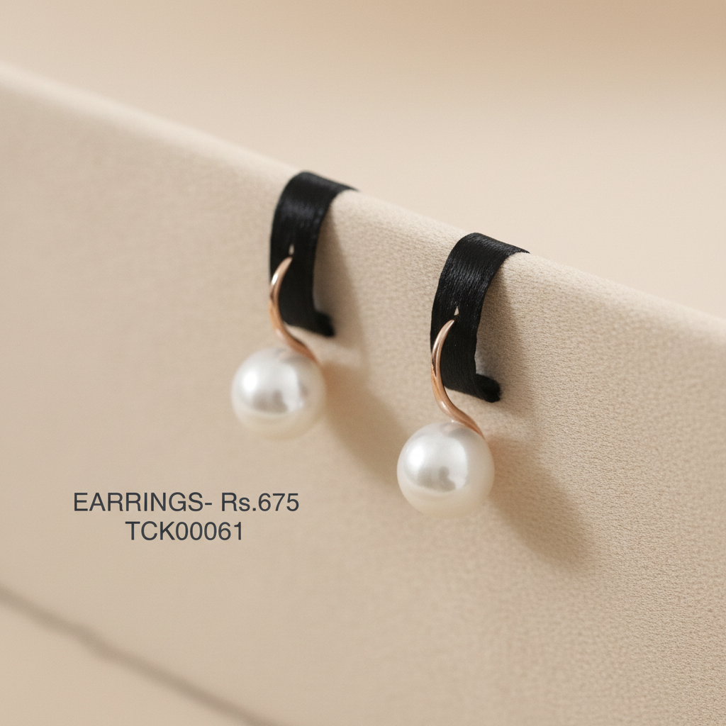ER 61 Swirl Pearl Droplets