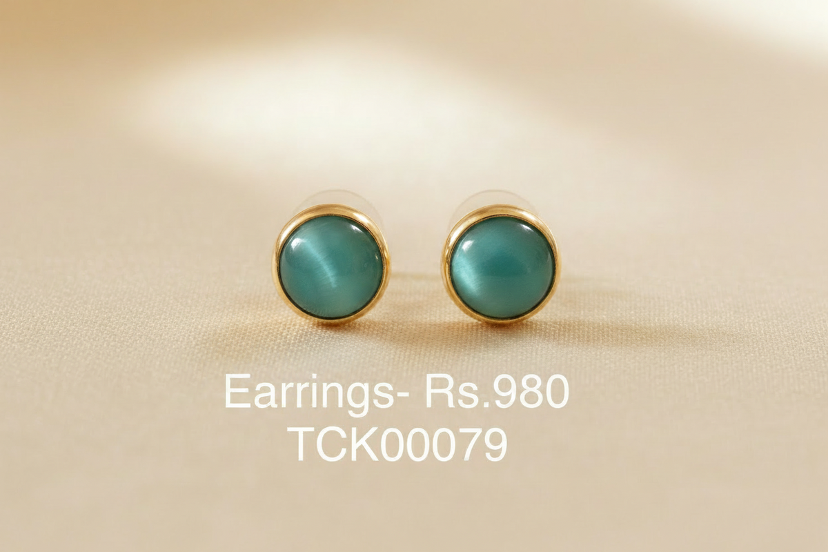 ER 79 Aqua Luxe Studs