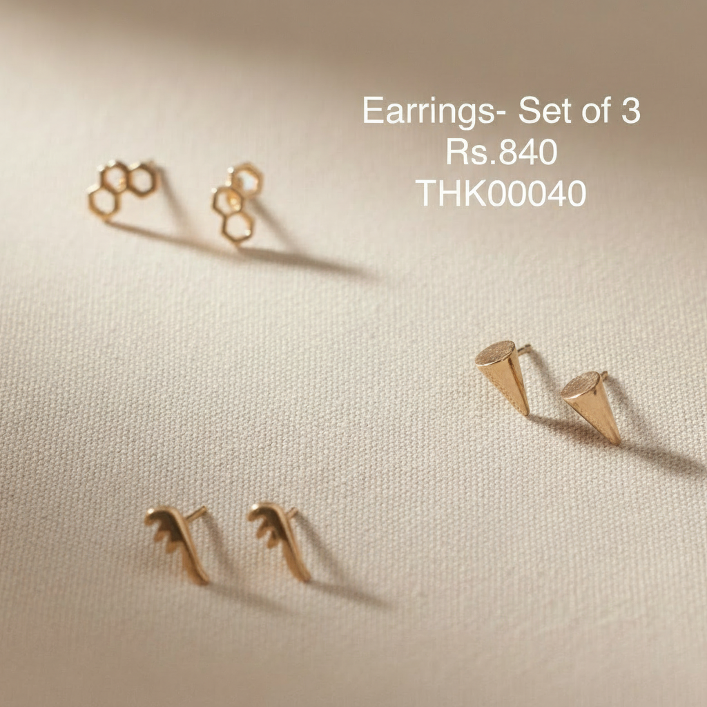 ER 40 Geometric Stud Essentials