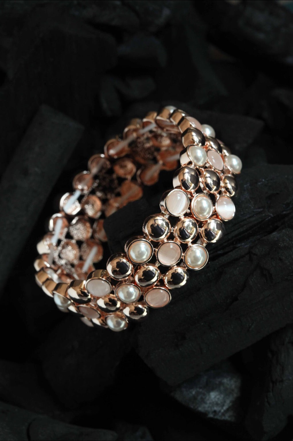 BR 2 Rosé Luxe Pearl Bracelet