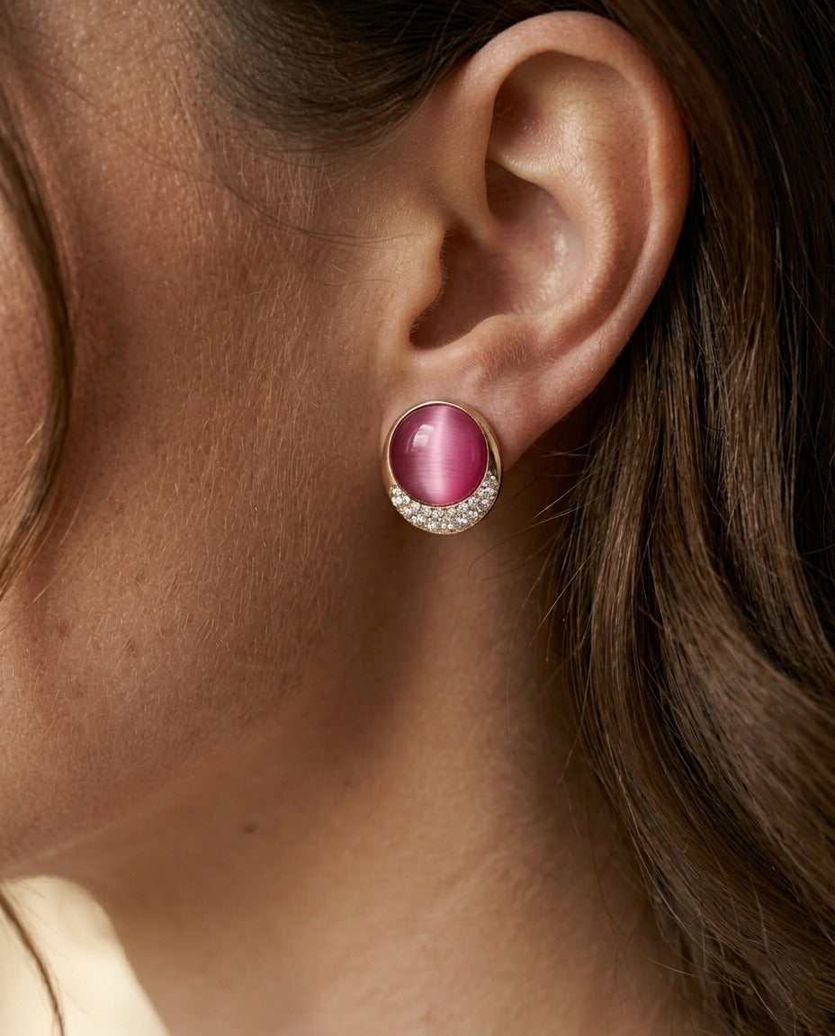 ER 58 Rosette Glow Studs