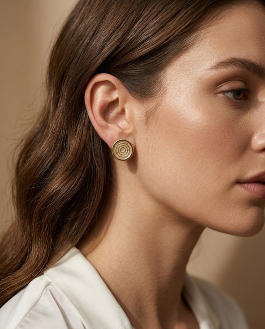 ER 64 Tribal Geometry Studs