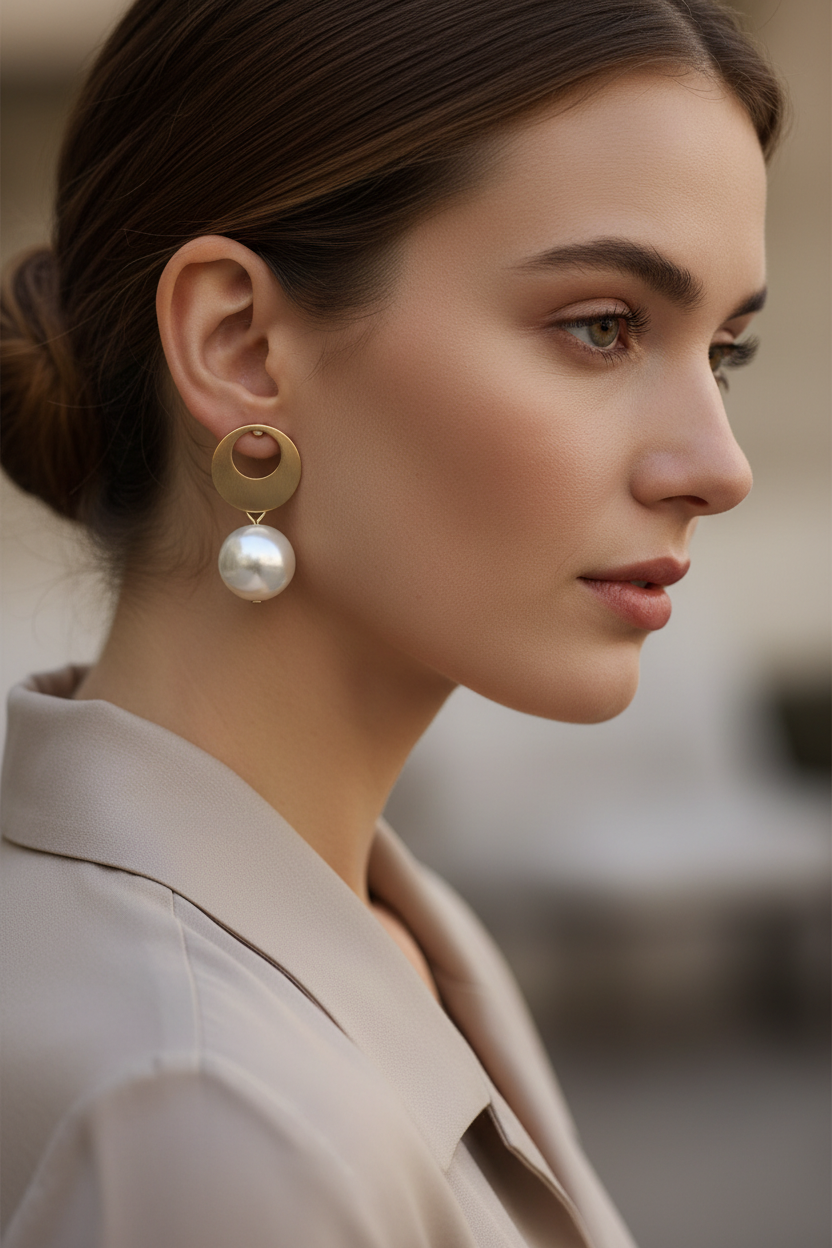 ER 48 Luna Sphere Earrings