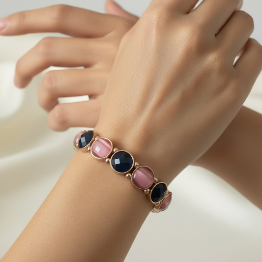 BR 86 Rosé Sapphire Harmony Bracelet