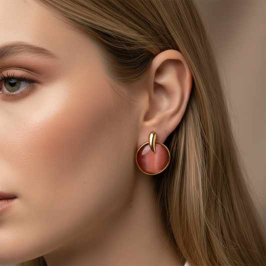 ER 68 Blush Glow Studs