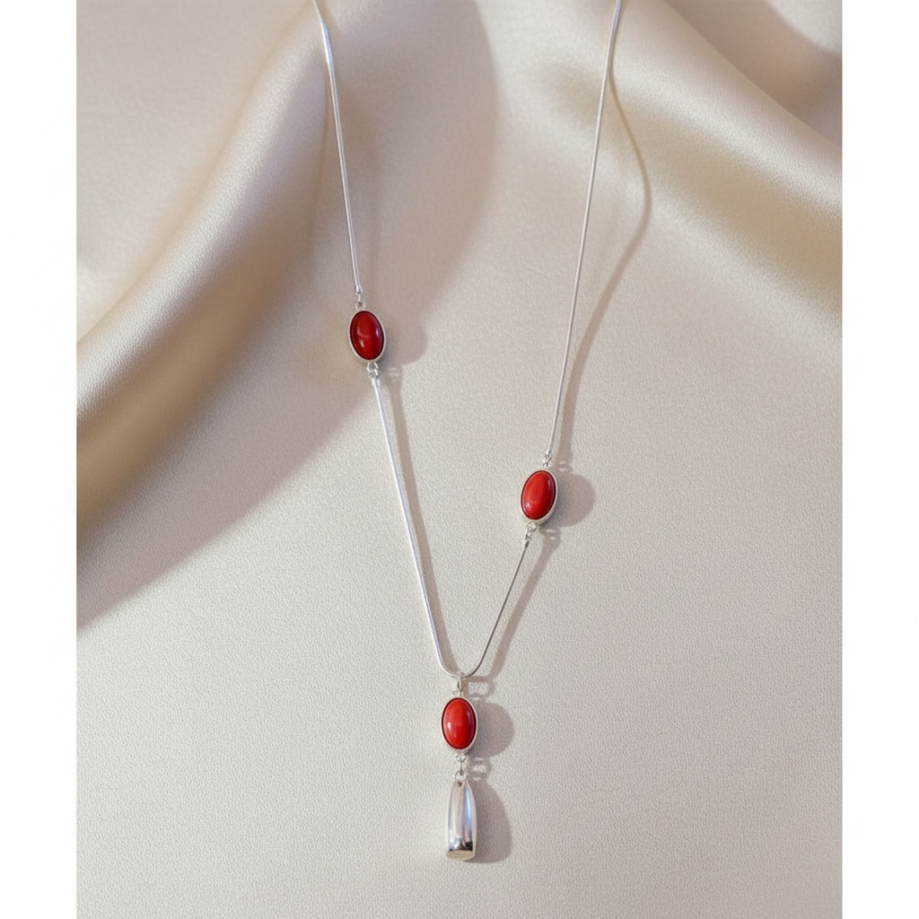SN 28 Coral Mirage Dream Necklace