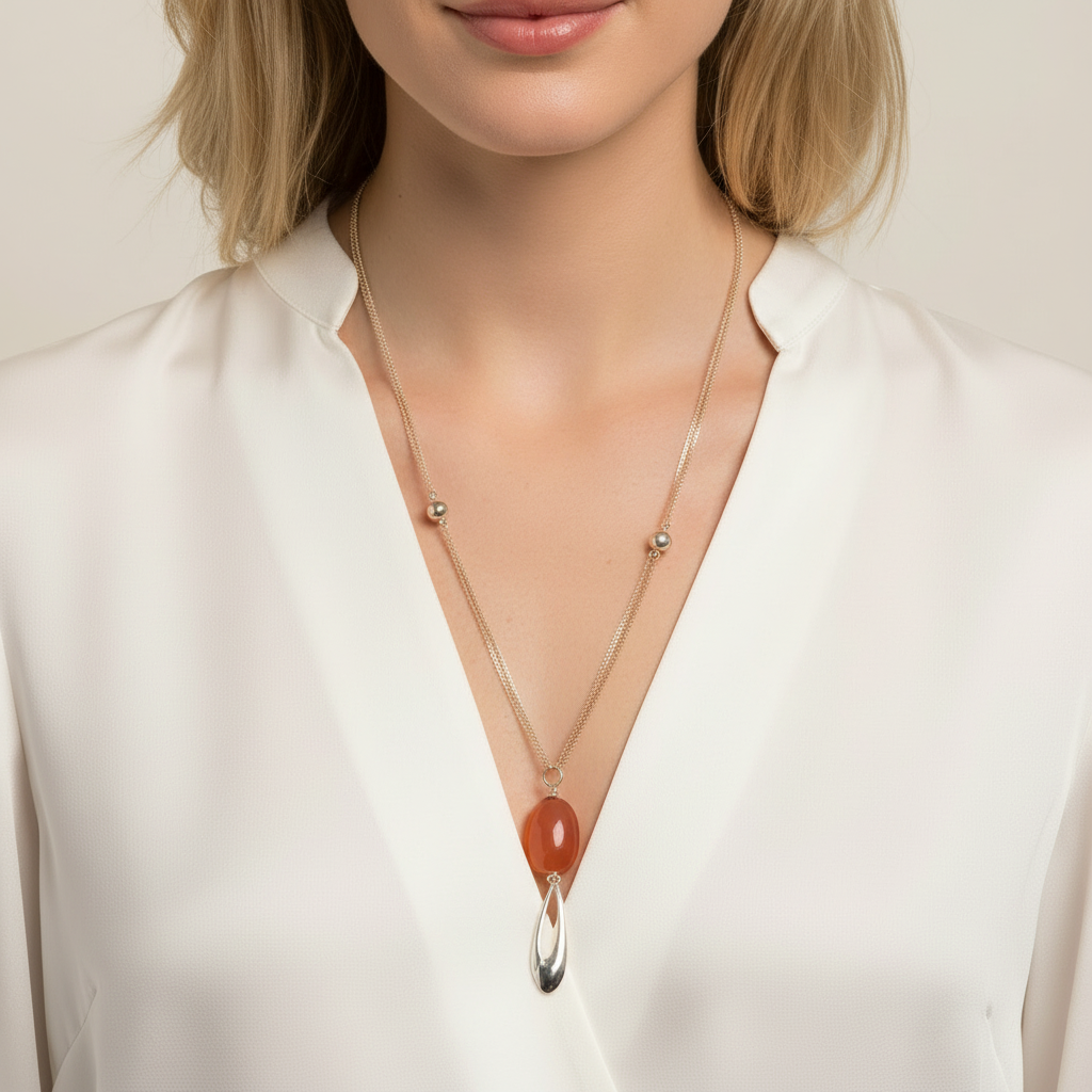 SN 22 Sunset Glow Necklace