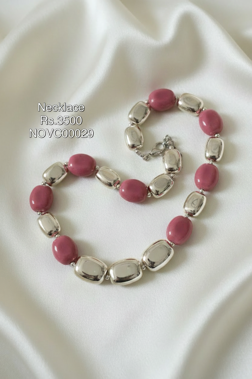 SN 29 Coral Glow Necklace